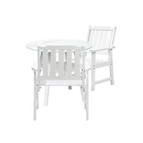Livsip 3PCS Outdoor Dining Setting Solid Wood Chair