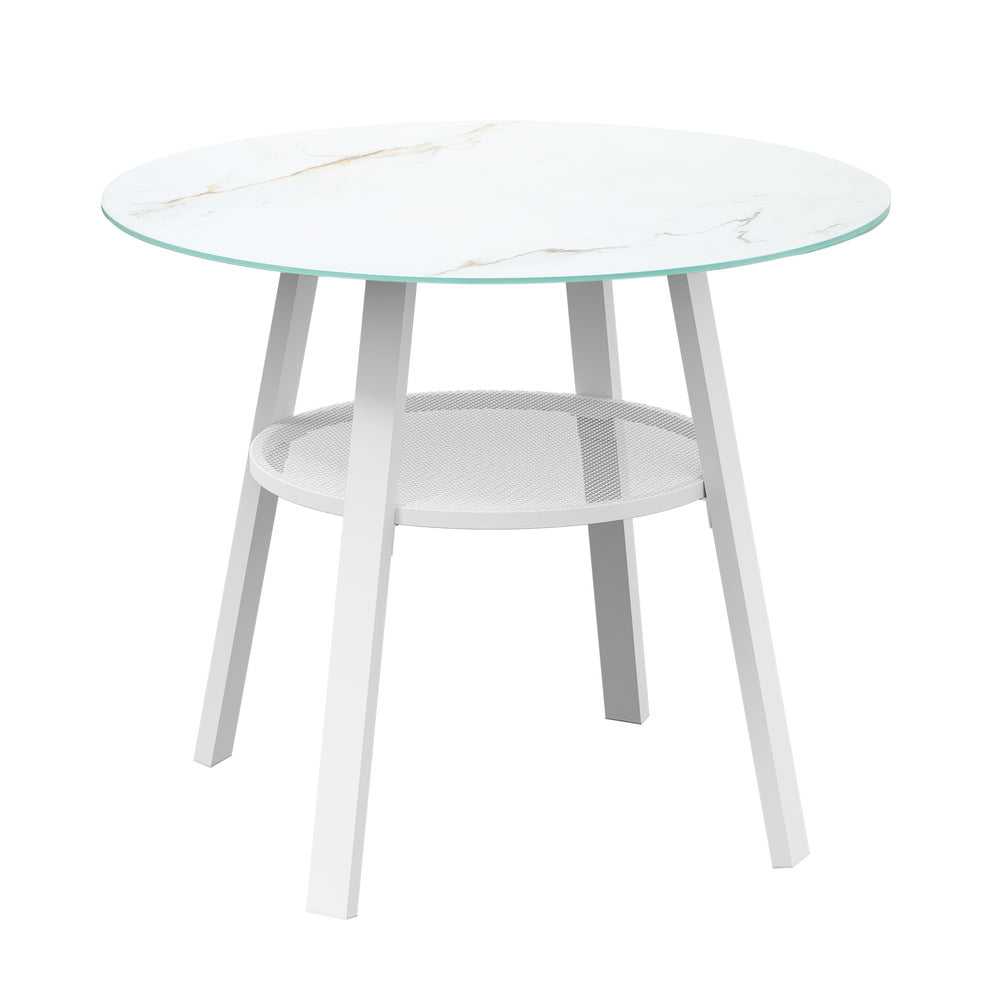 Livsip 3PCS Outdoor Dining Setting Solid Wood Chair
