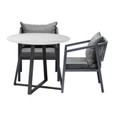 Livsip 3PCS Outdoor Dining Set Table Lounge Chair - Extra Image