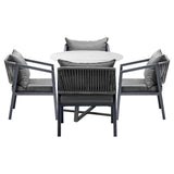 Livsip 5PCS Outdoor Dining Set Table Lounge Chair - Extra Image