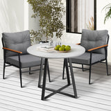 Livsip Outdoor Dining Set 3PCS Garden Lounge Setting