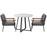 Livsip Outdoor Dining Set 3PCS Garden Lounge Setting