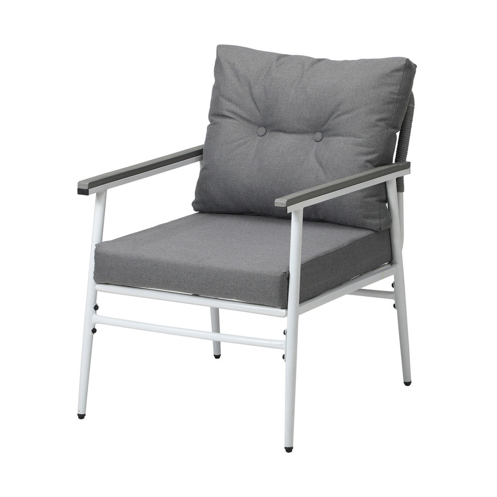 Livsip Outdoor Dining Set 2 Seater Marble Table