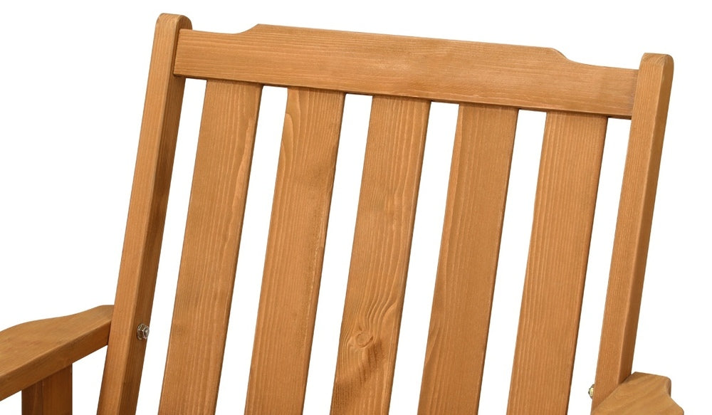 Livsip Outdoor Patio Set Solid Wood Chair&Table 5PC