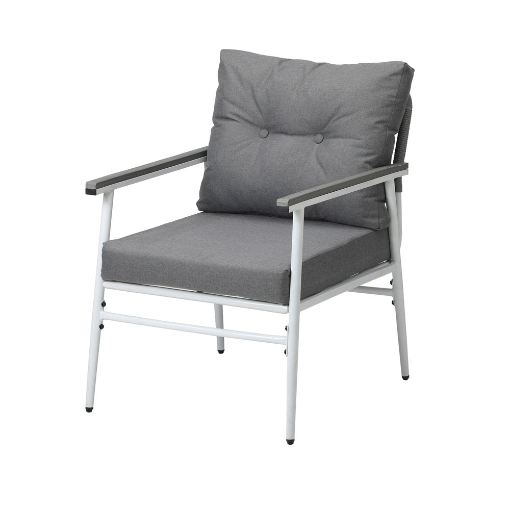 Livsip Outdoor Dining Set Patio Setting 2 Seater Round Table