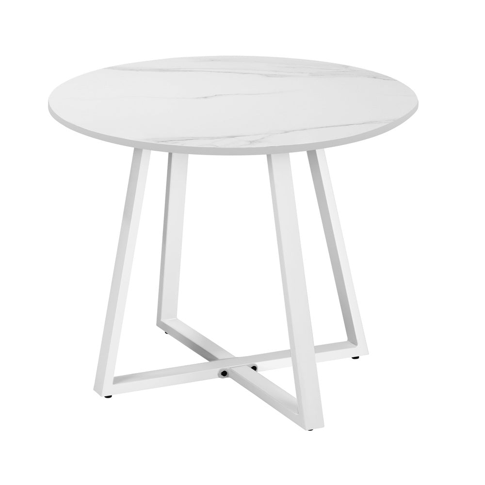 Livsip Outdoor Dining Set Patio Setting 4 Seater Round Table