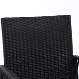 Gardeon 2PC Outdoor Dining Chairs Patio Furniture Wicker Lounge Chair Garden - Rear View