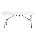Gardeon 180cm Folding Table Portable Fold-in-Half with Handle Camping Picnic