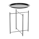 Gardeon Coffee Side Table Steel Outdoor Furniture Indoor Desk Patio Garden - 45-Degree Angle