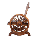 Gardeon Wooden Wagon Chair Outdoor - Top-Down View