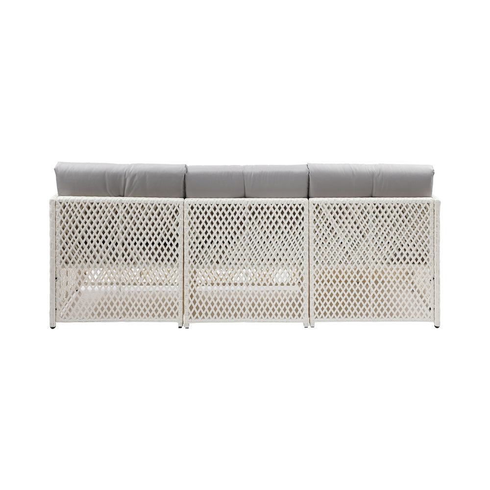 Livsip Outdoor Furniture Sofa Set 5PCS Wicker Lounge Setting