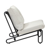 Livsip 2PC Outdoor Lounge Chairs Patio Sofa with Cushions Beige
