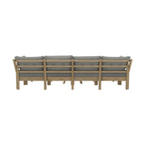 Livsip 6 Piece Outdoor Lounge Sofa Set Garden Furniture - 45-Degree Angle