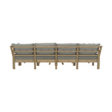 Livsip 9PCS Outdoor Sofa Set Lounge Setting Patio Furniture Beige