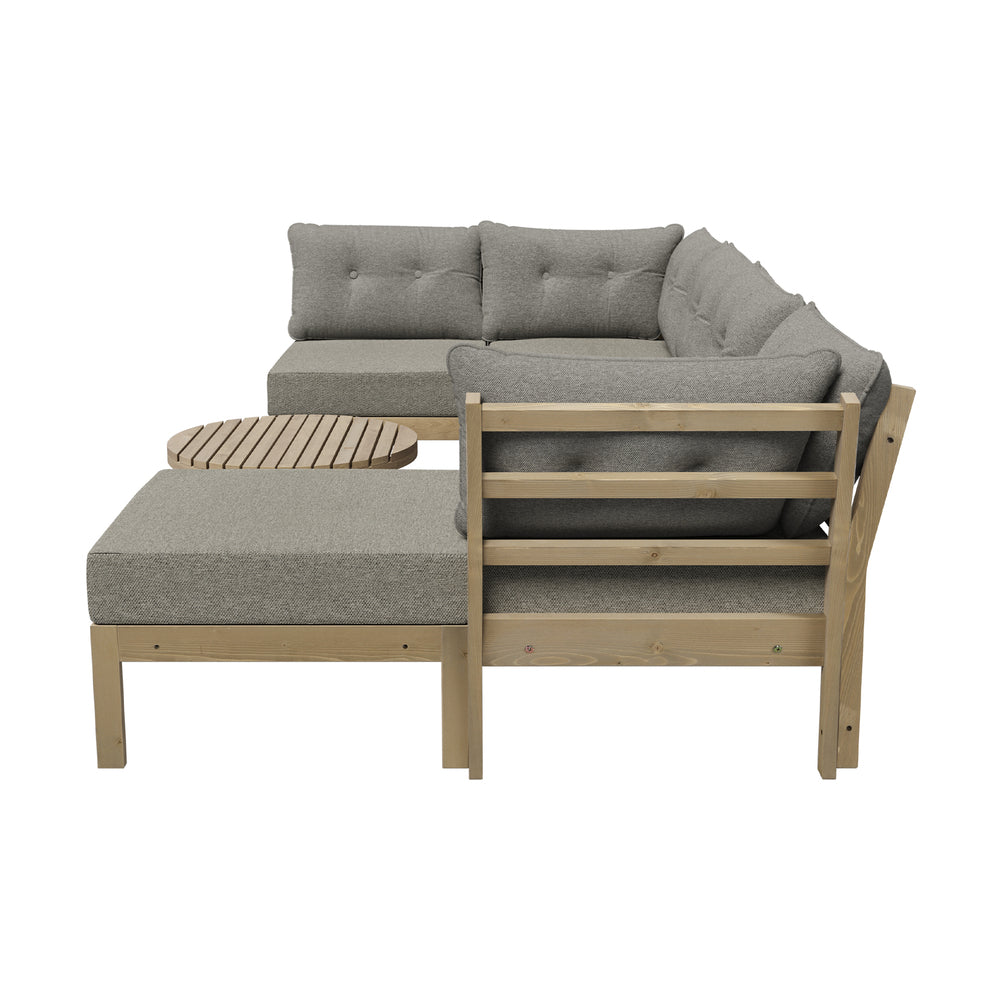 Livsip 7 Piece Outdoor Sofa Set 5-Seater Lounge Setting