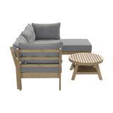 Livsip 5 Piece Outdoor Furniture Set Garden Lounge Sofa - Extra Image