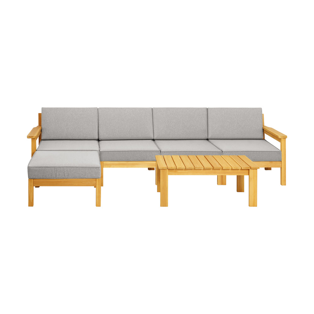 Livsip Outdoor Sofa Set Lounge Patio Set 6 Piece