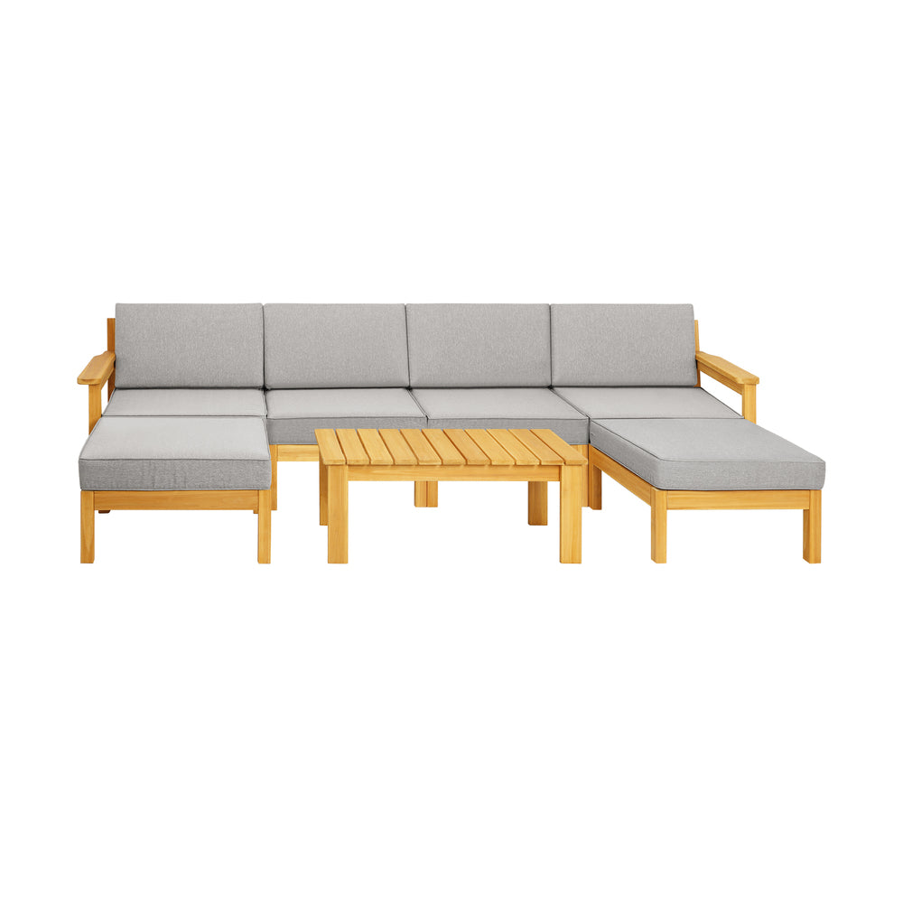 Livsip Outdoor Sofa Set Lounge Patio Set 7 Piece