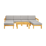 Livsip Outdoor Sofa Set Lounge Patio Set 7 Piece