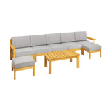 Livsip Outdoor Sofa Set Lounge Patio Set 8 Pieces