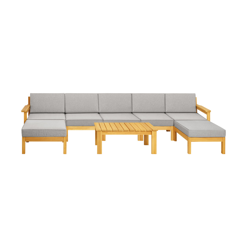 Livsip Outdoor Sofa Set Lounge Patio Set 8 Pieces