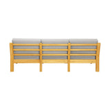 Livsip Outdoor Sofa Set Wooden Table Lounge 5Piece