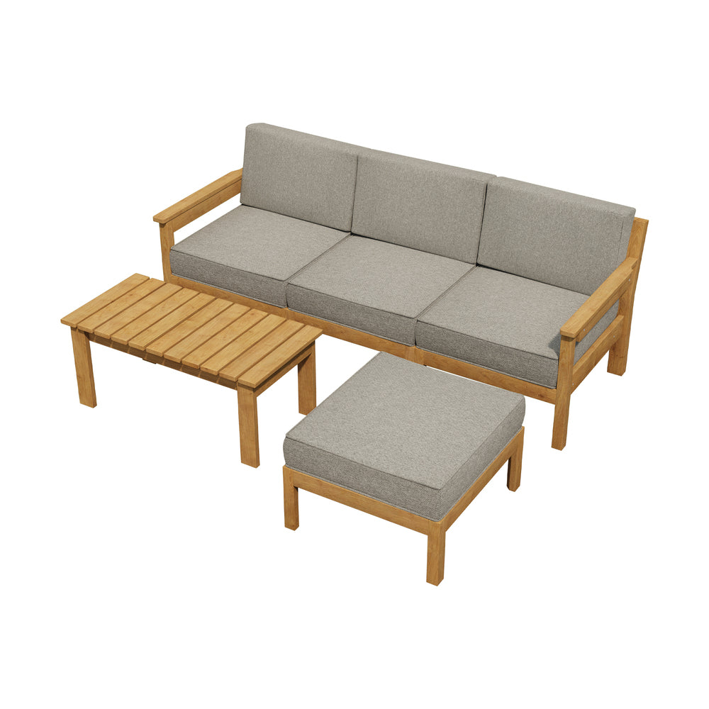 Livsip 5PCS Outdoor Furniture Sofa Set Lounge Setting