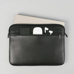 Large 15 inch Laptop Sleeve ERATO - BLACK