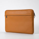 Large 15 inch Laptop Sleeve ERATO - BROWN - 45-Degree Angle
