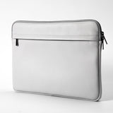 Large 15 inch Laptop Sleeve ERATO - GREY - 45-Degree Angle