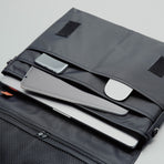 Large 15/15.6 inch Laptop Sleeve with Strap LATO - BLACK