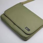 Large 15/15.6 inch Laptop Sleeve with Strap LATO - KHAKI