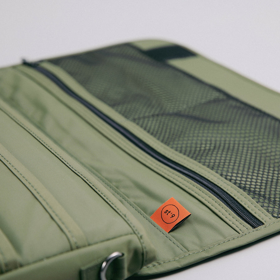 Large 15/15.6 inch Laptop Sleeve with Strap LATO - KHAKI