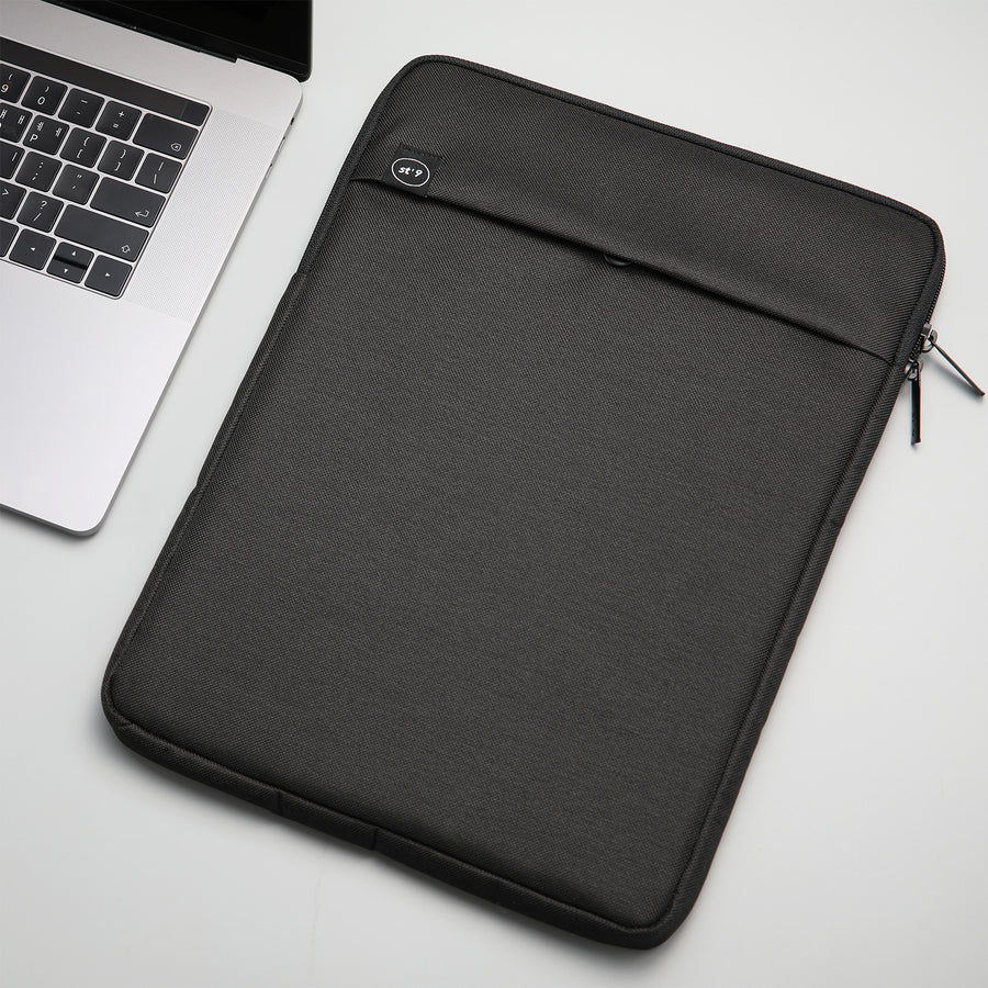 Medium 13 inch Laptop Sleeve LUKE - BLACK