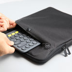 X-Large 15.6/16 inch Laptop Sleeve LUKE - BLACK