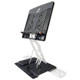 Adjustable Laptop Stand Foldable Tablet Book Holder - BLACK