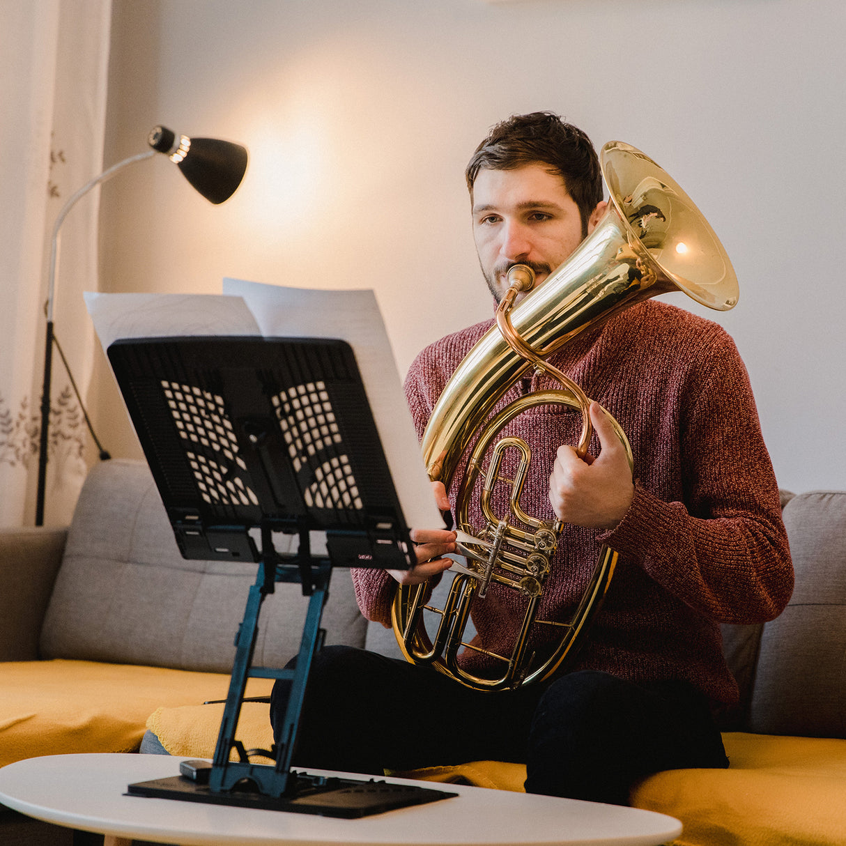 Adjustable Laptop Stand Foldable Tablet Book Holder - BLACK