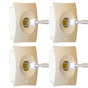 4X Door Stopper Stop Advanced - BEIGE