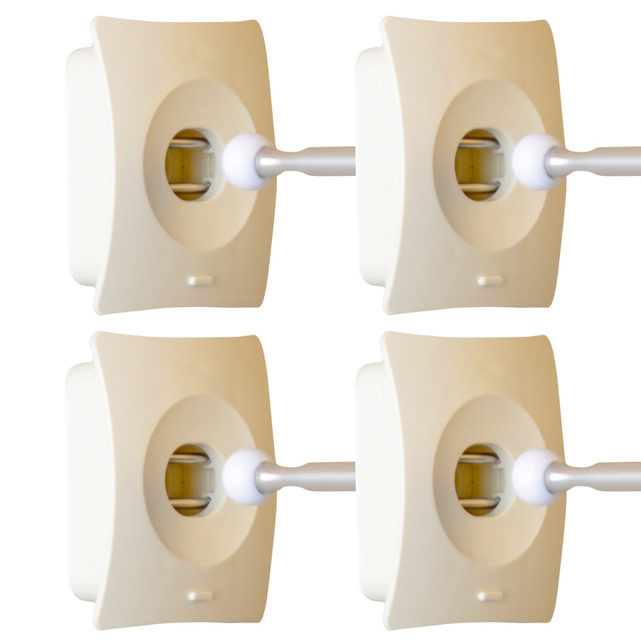 4X Door Stopper Stop Advanced - BEIGE