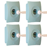 4X Door Stopper Stop Advanced - BLUE