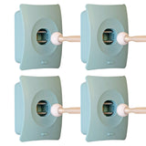 4X Door Stopper Stop Advanced - BLUE