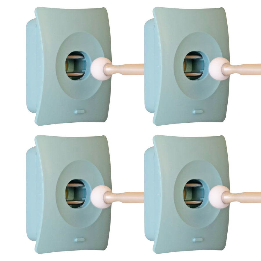 4X Door Stopper Stop Advanced - BLUE