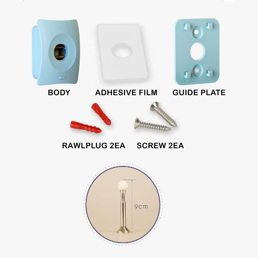 Door Stopper Stop Advanced - BLUE