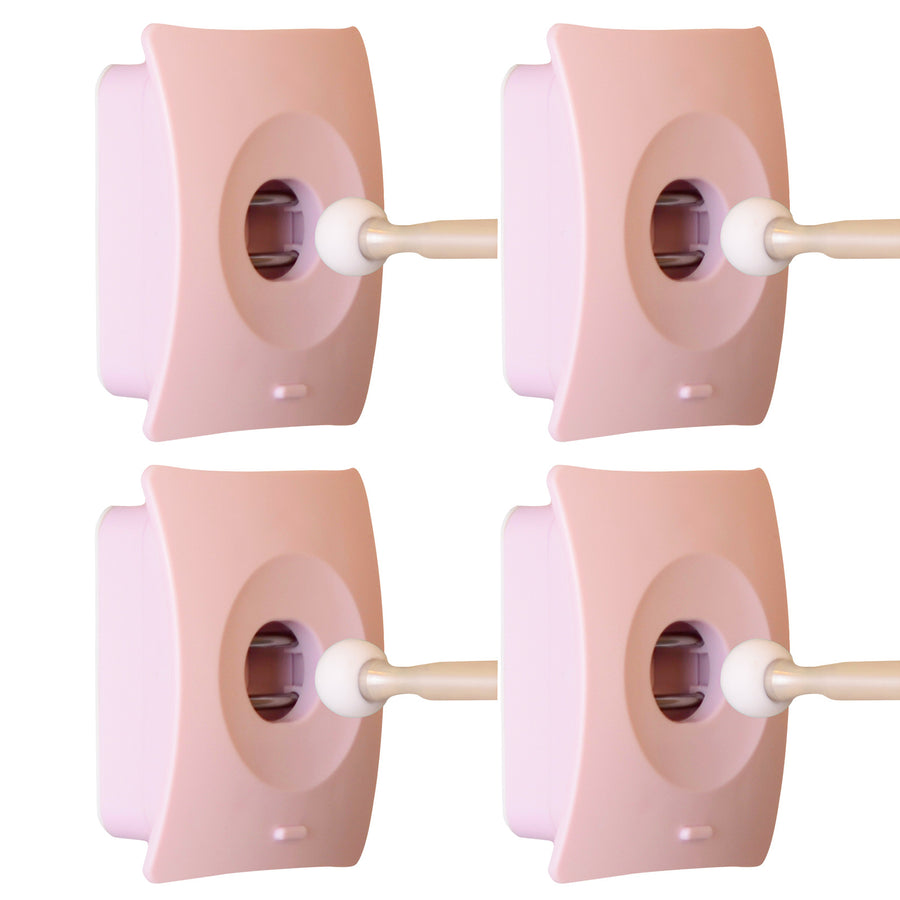 4X Door Stopper Stop Advanced - PINK