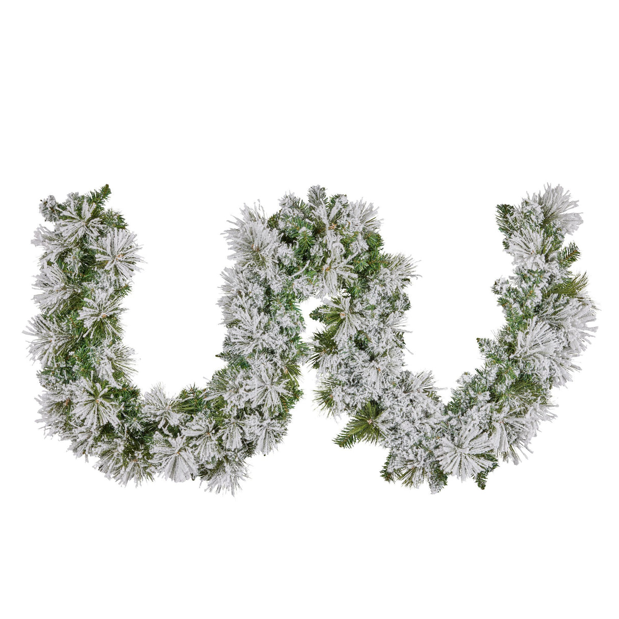 Christabelle Majestic Snow Prelit Christmas Garland - 274cm