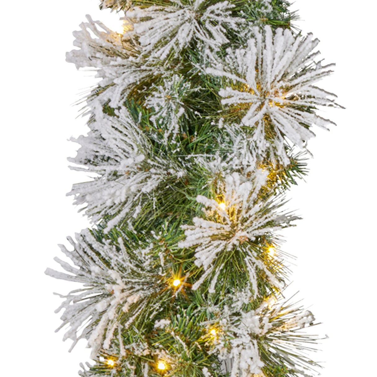 Christabelle Majestic Snow Prelit Christmas Garland - 274cm