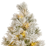 Christabelle 61cm Majestic Snow Prelit Tabletop Christmas Tree