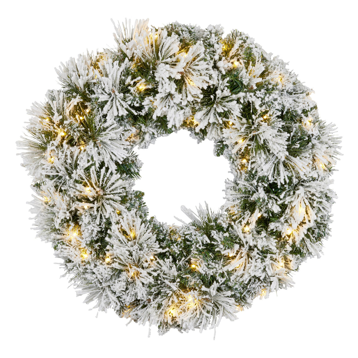 Christabelle Majestic Snow Christmas Wreath - 61cm