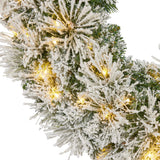 Christabelle Majestic Snow Christmas Wreath - 61cm