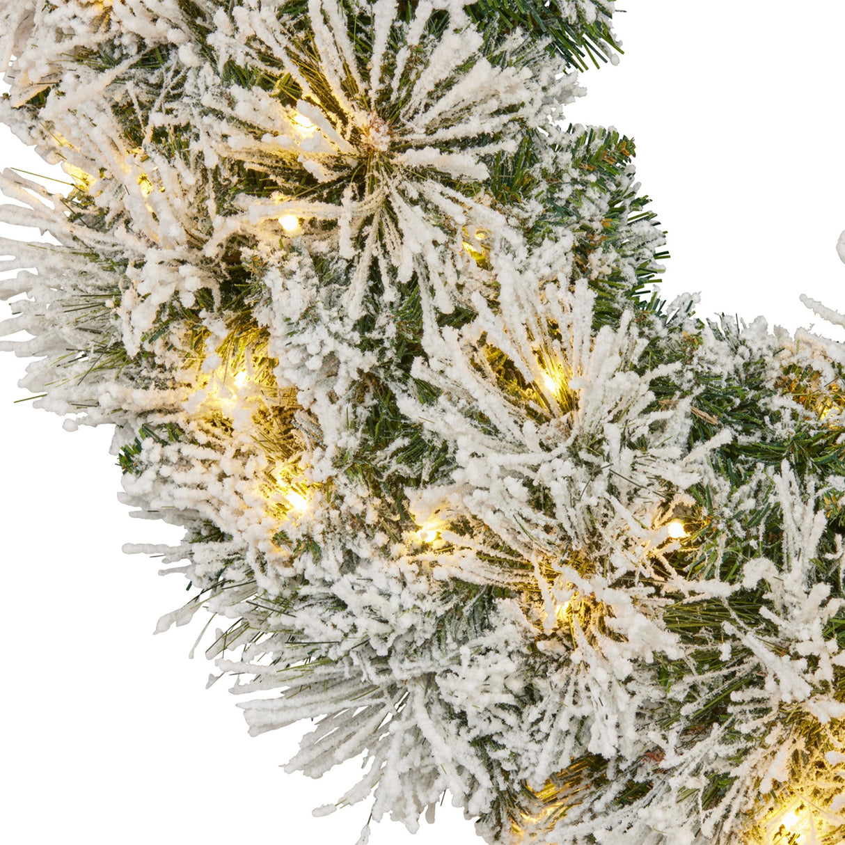 Christabelle Majestic Snow Christmas Wreath - 61cm